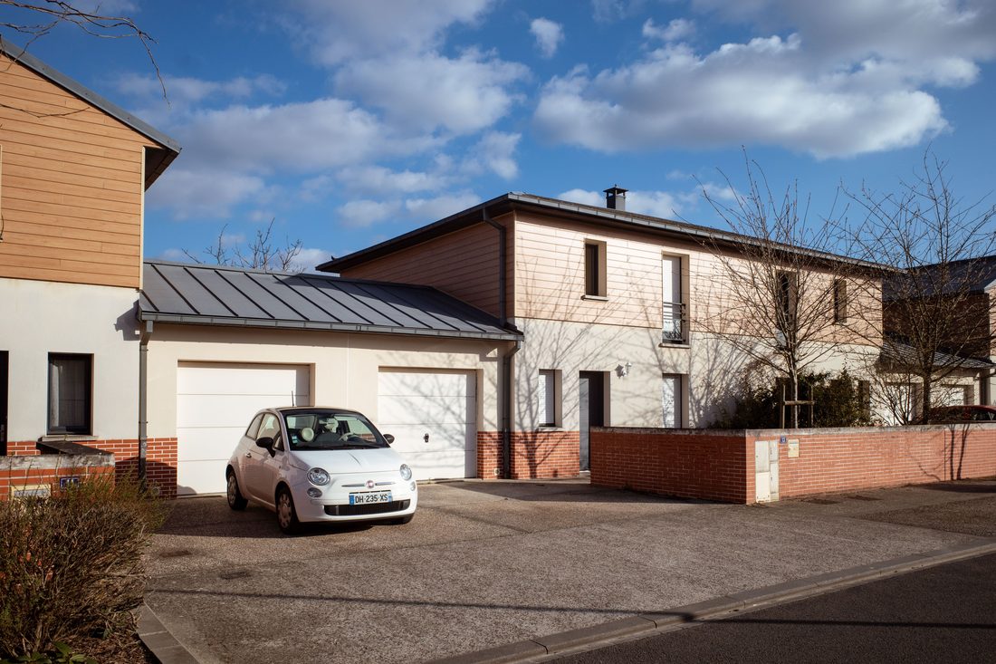 Maisons individuelles dans un lotissement